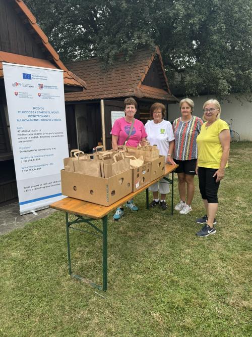 8. August 2024, Športový deň Klubu dôchodcov Dobrá Niva